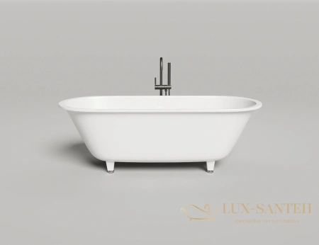 ванна salini ornella axis 103411g s-sense 180x80 см, белый